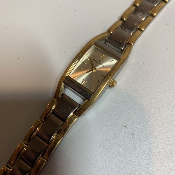 Anne Klein Ladies Bracelet Watch 10/6419 753H Two Tone Gold and Silver - Picture 5 of 7